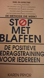 Stop met blaffen - Karen Pryor, Ophalen of Verzenden, Zo goed als nieuw, Karen Pryor