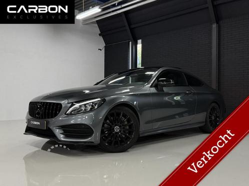 Mercedes C-klasse Coupé 250 | Pano | Burmester | Sfeer | 36, Auto's, Mercedes-Benz, Bedrijf, C-Klasse, 360° camera, ABS, Achteruitrijcamera