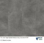 Grote Pvc click Tegel Spotted Medium Grey Concrete €17,95p/m