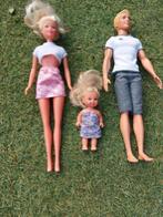 Ken met vrouw en kind, Verzamelen, Poppen, Ophalen of Verzenden, Zo goed als nieuw, Pop