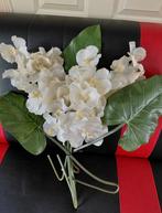 Kunstbloemen,  Orchidee,  blad Alocasia, Ophalen of Verzenden, Zo goed als nieuw