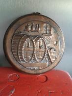 Franse koperen bakvorm diameter ca 19.5 cm, Antiek en Kunst, Antiek | Keukenbenodigdheden, Ophalen of Verzenden