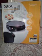 Nieuwe Quigg Pannenkoekenmaker PM3-NB, Ophalen of Verzenden, Uitneembare platen, Nieuw