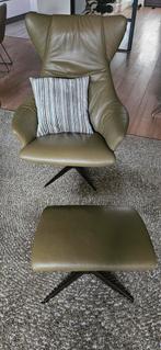 Gealux Eton relaxfauteuil en hocker, Huis en Inrichting, Fauteuils, Ophalen, Zo goed als nieuw
