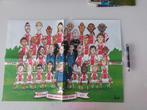 Ajax team poster, Verzamelen, Sportartikelen en Voetbal, Ophalen of Verzenden, Zo goed als nieuw, Ajax