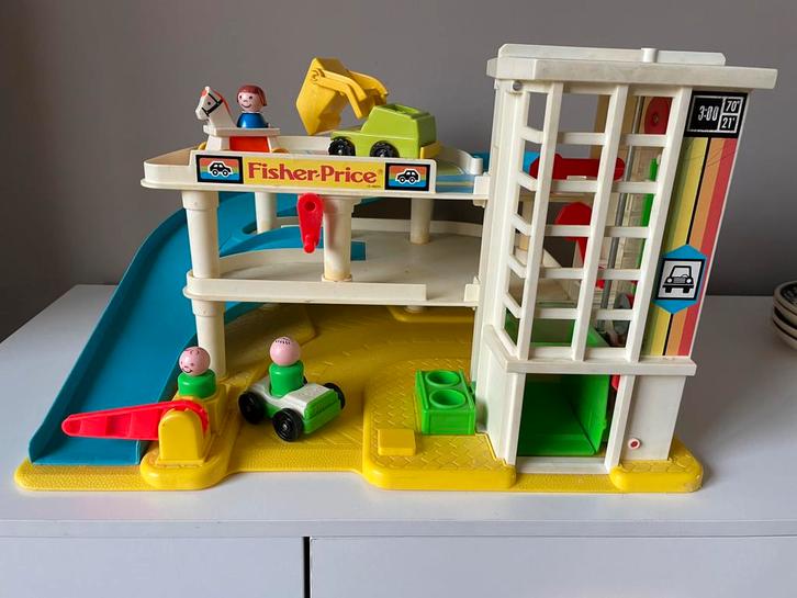 Little people garage Fisher Price, Kinderen en Baby's, Speelgoed | Fisher-Price, Gebruikt, Speelset, Ophalen of Verzenden