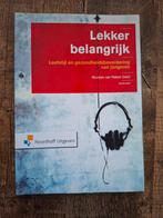 Pedagogiek boek: Lekker belangrijk, Gelezen, Nicolien van Halem (red.), Gamma, HBO