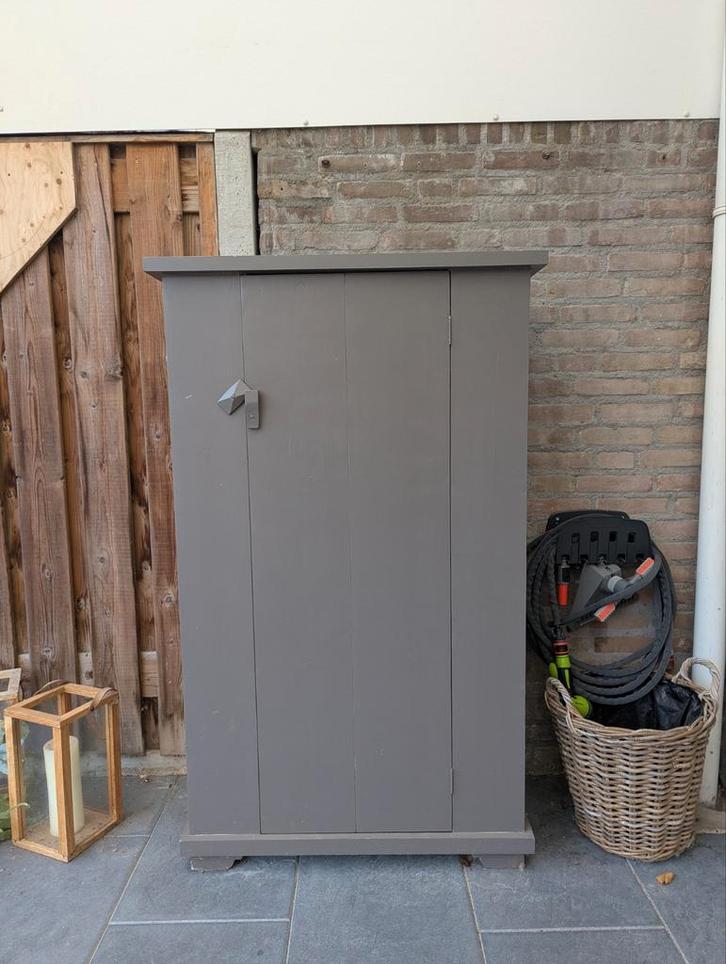 Riviera Maison kast, geschilderd in grijs, Huis en Inrichting, Kasten | Overige, Gebruikt, Ophalen