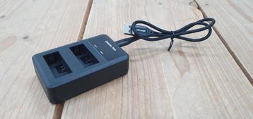 Oplader / dual lader - CS charger voor Canon LPE5 / LP-E5 beschikbaar voor biedingen