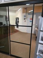 Glazen Schuifwand Steellook, Ophalen of Verzenden, Binnendeur, 215 cm of meer