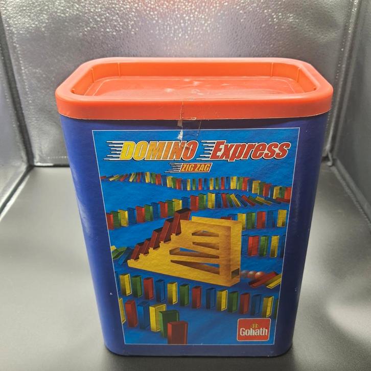 Domino Express Zig Zag - Goliath, Antiek en Kunst, Antiek | Speelgoed, Ophalen of Verzenden