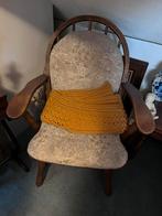 Antiek Vintage eikenhouten stoel, Antiek en Kunst, Ophalen of Verzenden