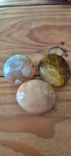 Set van 3 Gepolijste Stenen, Ophalen of Verzenden, Zo goed als nieuw