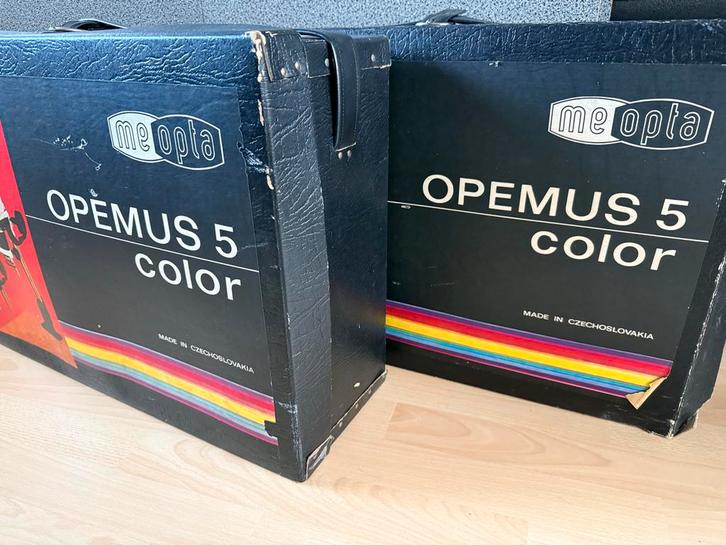 Complete doka set: 2x Meopta Opemus 5 + objectieven, Audio, Tv en Foto, Fotografie | Doka Toebehoren, Gebruikt, Complete dokaset