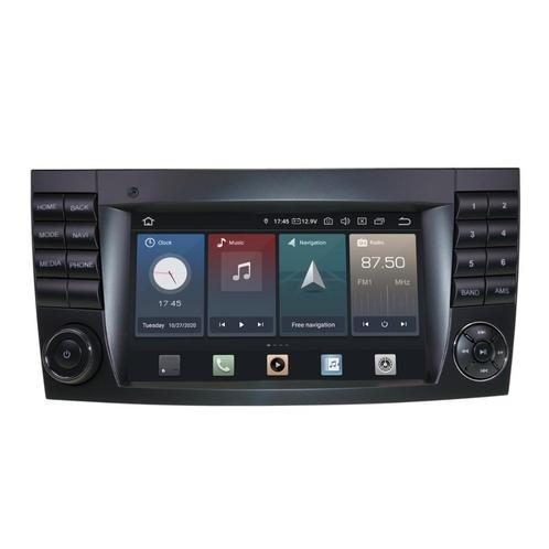 Mercedes E W211 CLS W219 Android 13 DAB Radio Apple CarPlay, Auto diversen, Autoradio's, Nieuw, Ophalen of Verzenden