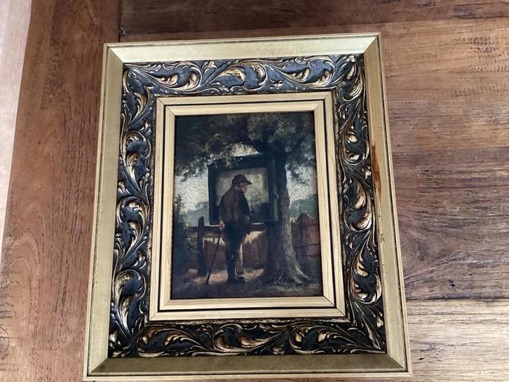 A.J. van Prooijen - Mooi Paneeltje, Antiek en Kunst, Kunst | Schilderijen | Klassiek, Ophalen of Verzenden