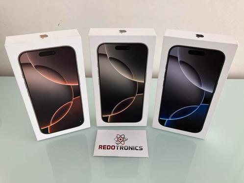 Apple IPhone 16 Pro 128GB / 256GB / 512GB NIEUW + GARANTIE, Telecommunicatie, Mobiele telefoons | Apple iPhone, Nieuw, Zonder abonnement