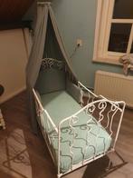 Antieke metalen  wieg  baby ledikantje, Antiek en Kunst, Ophalen of Verzenden