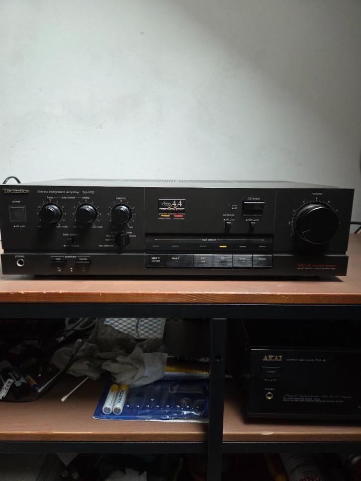 Technics SU-V50 Versterker klasse A, Audio, Tv en Foto, Versterkers en Receivers, Zo goed als nieuw, Stereo, 60 tot 120 watt, Overige merken