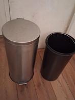 Te koop, Ikea prullenbak., Ophalen, Metaal, Met pedaal