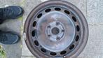 4 stuks stalen velgen 5x112 16 inch Golf, Velg(en), 16 inch, Zomerbanden, 205 mm