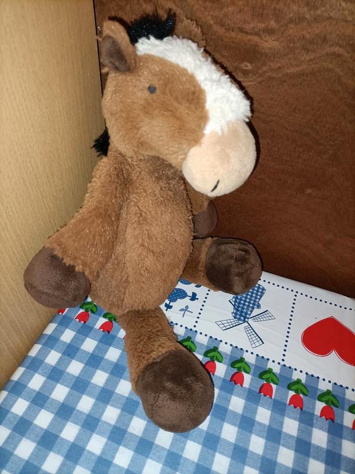 Paard knuffel Sligro 33 cm groot, Kinderen en Baby's, Speelgoed | Knuffels en Pluche, Ophalen of Verzenden