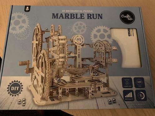 3D Marble run van craft en co, Hobby en Vrije tijd, Denksport en Puzzels, Zo goed als nieuw, Rubik's of 3D-puzzel, Minder dan 500 stukjes