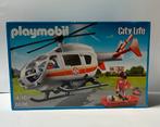Playmobil city life 6686 traumahelikopter, Ophalen of Verzenden, Zo goed als nieuw, Complete set