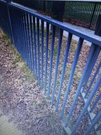 Hekwerk, omheining - oerdegelijk en sterk spijlen hekwerk, Ophalen, Met poort, Gebruikt, Spijlenhekwerk