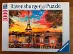 Ravensburger puzzel 1000 stukjes Parijs, Zo goed als nieuw, Ophalen