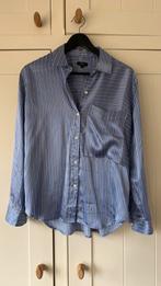 Rails 100% Zijden Blouse - De Bijenkorf, Kleding | Dames, Ophalen of Verzenden, Zo goed als nieuw, Maat 36 (S), Blauw