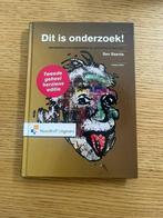 Dit is onderzoek Ben baarda, Ophalen of Verzenden, Zo goed als nieuw, HBO, Ben Baarda