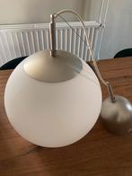 Glazen lamp, Huis en Inrichting, Lampen | Hanglampen, Ophalen, Zo goed als nieuw, Minder dan 50 cm