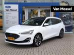 Ford Focus Wagon 1.0 EcoBoost Hybrid Titanium Vignale | Adap, Auto's, Ford, 12 maanden, Gebruikt, Euro 6, Wit