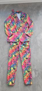 Kostuum flower power maat M, Kleding | Heren, Carnaval, Maat 48/50 (M), Ophalen of Verzenden, Zo goed als nieuw