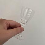 6x likeurglas Cristal d’Arques Pompadour kristal 10,5cm, Overige typen, Gebruikt, Ophalen of Verzenden