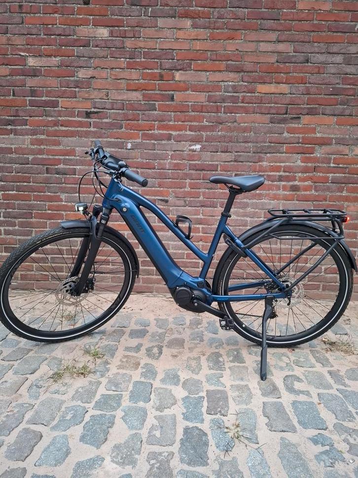 Giant Explore E+ 2 (2021) - Nieuwstaat!, Fietsen en Brommers, Elektrische fietsen, Zo goed als nieuw, Giant, 47 tot 51 cm, 50 km per accu of meer