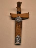 Kleine keris, kris met zilver beslag 20ste eeuw, Verzamelen, Ophalen of Verzenden