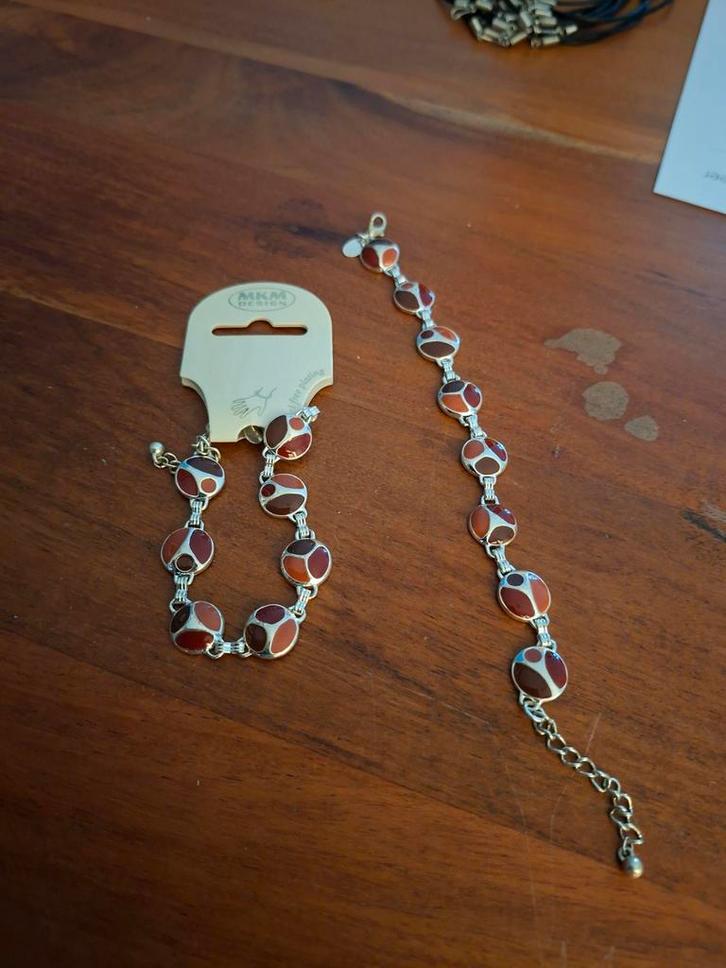 MKM Design Armbanden Set 2 ,stuks, Sieraden, Tassen en Uiterlijk, Armbanden, Nieuw, Overige materialen, Met bedels of kralen, Ophalen of Verzenden