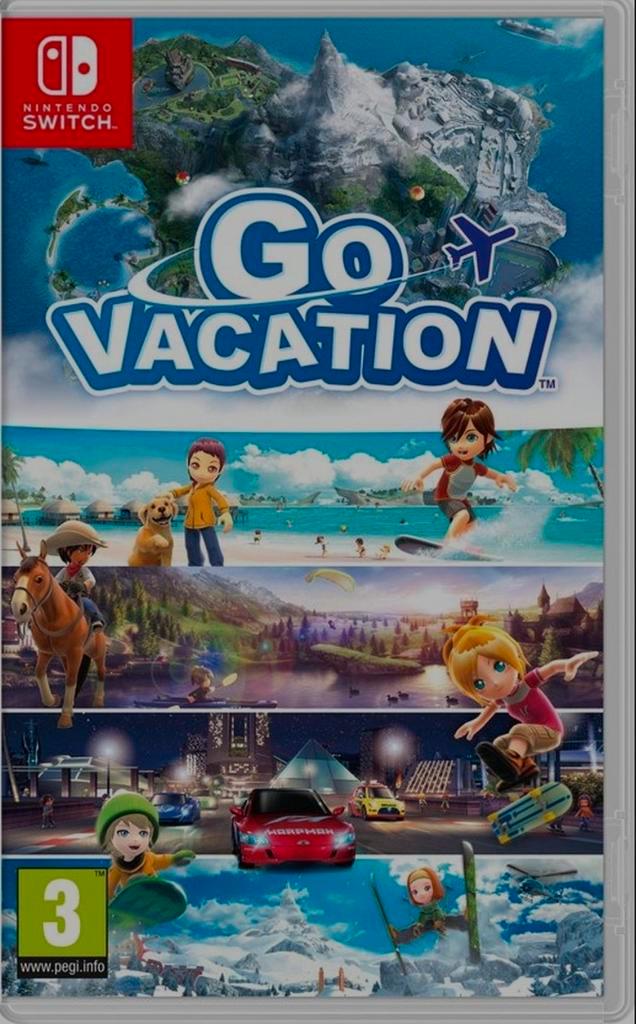 Go Vacation - Nintendo Switch, Spelcomputers en Games, Games | Nintendo Switch, Nieuw, Avontuur en Actie, 3 spelers of meer, Vanaf 3 jaar