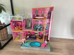 Groot Barbie poppenhuis met enorm veel accessoires, Ophalen, Gebruikt, Poppenhuis