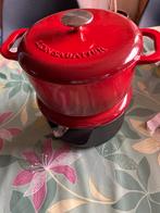 Lion Sabatier braadpan - Rood gietijzer, Huis en Inrichting, Keuken | Potten en Pannen, Ophalen, Nieuw, Gietijzer, Kookpan of Snelkookpan