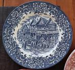 8 Mooie Royal Tudor ware dinerborden, Huis en Inrichting, Verzenden, Keramiek, Zo goed als nieuw, Bord(en)