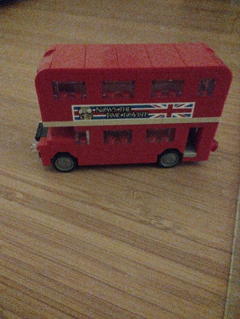 LEGO Londense Bus - Iconische Dubbeldekker!, Kinderen en Baby's, Speelgoed | Duplo en Lego, Ophalen of Verzenden, Zo goed als nieuw