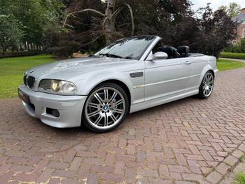 BMW M3 E46 Cabrio Handgeschakeld 2002 Grijs Youngtimer BTW beschikbaar voor biedingen