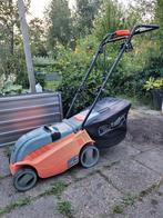 Grasmaaier elektrisch incl gras opvang, Cirkelmaaier, Ophalen of Verzenden, Gebruikt