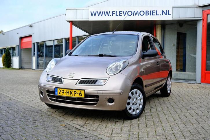 Nissan Micra 1.2 Mix 5-drs *72.000km!* Airco, Auto's, Nissan, Bedrijf, Te koop, Micra, ABS, Airbags, Airconditioning, Centrale vergrendeling