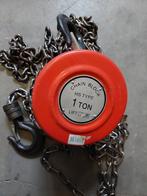 Kettingtakel 1000kg - Zo goed als nieuw!, Doe-het-zelf en Verbouw, Lieren en Takels, Ophalen, Zo goed als nieuw