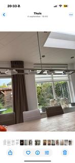 Moderne hanglamp met 4 spots, Huis en Inrichting, Lampen | Hanglampen, Ophalen, 50 tot 75 cm, Zo goed als nieuw, Metaal
