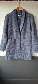 Tussenjas Jacqueline de Yong maat S. Donkerblauw / wit., Blauw, Ophalen of Verzenden, Zo goed als nieuw, Maat 36 (S)